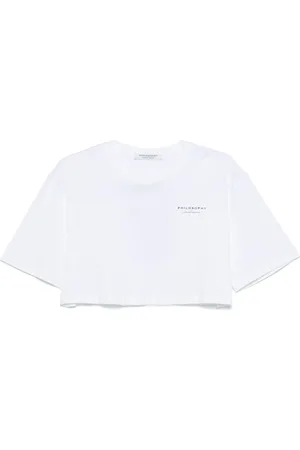 Serafini Koszulki, Kobieta, Biały, M, Bawełna, Koszulka Jersey