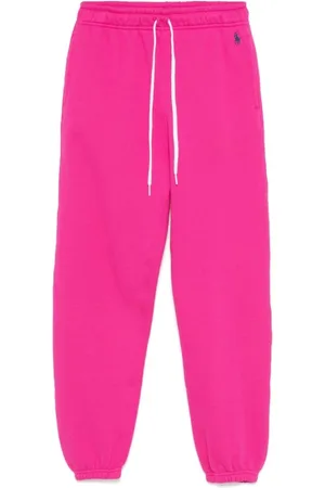 Ralph Lauren Spodnie, Kobieta, Różowy, M, Bawełna, Różowe spodnie dresowe