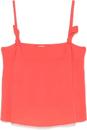 Moschino Koszulki, Kobieta, Czerwony, XS, Czerwony Top dla Kobiet