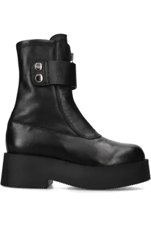 Premiata Buty, Kobieta, Czarny, 38 EU, Skóra, Central Zip Boot Luna