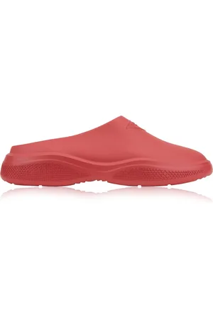 Prada Buty, Mężczyzna, Czerwony, 45 EU, Wsuwane sandały