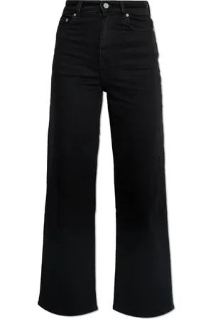 Ganni Jeansy, Kobieta, Czarny, W30, Denim, Jeansyy o prostych nogawkach
