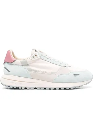 Woolrich Buty, Kobieta, Wielobarwność, 37 EU, Jasnoniebieskie Sneakersy z Podeszwą Vibram®