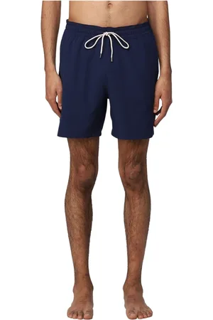 Ralph Lauren Stroje kąpielowe, Mężczyzna, Niebieski, XL, Traveller Mid Trunk