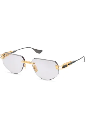 DITA EYEWEAR Akcesoria, unisex, Żółty, ONE SIZE, Imperyn Stylowe Okulary Przeciwsłoneczne