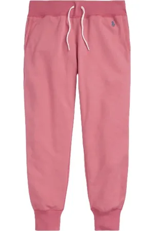 Ralph Lauren Spodnie, Kobieta, Różowy, S, Bawełna, Adirondack Berry Spodnie Dresowe