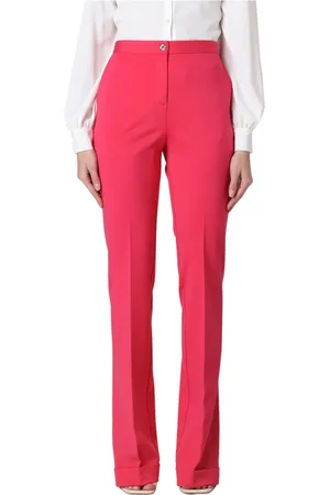 Pinko Spodnie, Kobieta, Czerwony, S, Pragmatico Pantalone Punto Milano