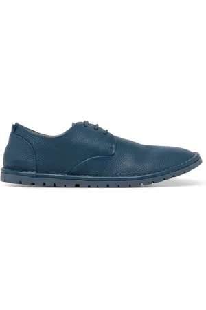 MARSÈLL Buty, Mężczyzna, Niebieski, 40 1/2 EU, Niebieskie skórzane buty Derby