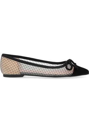 Pretty Ballerinas Buty, Kobieta, Czarny, 40 EU, Skóra, Angelis Pictor Bianco Baleriny