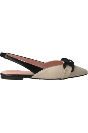 Pretty Ballerinas Buty, Kobieta, Beżowy, 37 EU, Skóra, Skórzane baleriny