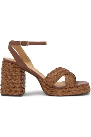 Castaner Buty, Kobieta, brązowy, 40 EU, Valeriette/258 · Sandały Z Obcasem 10 CM