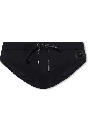 Dolce & Gabbana Stroje kąpielowe, Mężczyzna, Czarny, M, Slipy kąpielowe