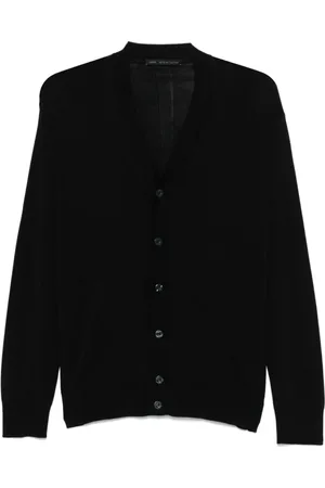 LOW BRAND Swetry, Mężczyzna, Czarny, M, Czarny Sweter Stylowy Model