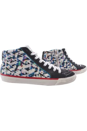 Serafini Buty, Mężczyzna, Wielobarwność, 41 EU, Zamsz, Buty High Top Sneakers 4191 Caracas 3D Ice