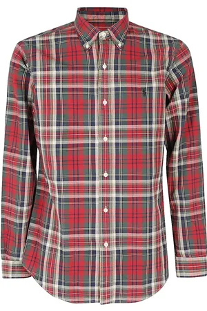 Ralph Lauren Koszule, Mężczyzna, Wielobarwność, S, Bawełna, Koszulka Polo z Długim Rękawem