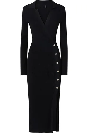 Pinko Sukienki, Kobieta, Czarny, L, Elegancka Sukienka