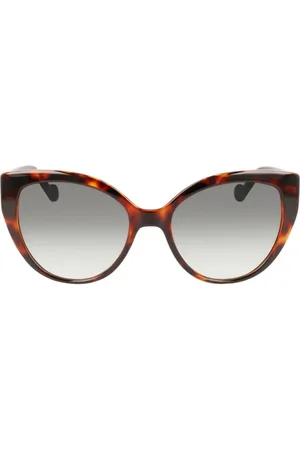 Liu Jo Akcesoria, Kobieta, brązowy, ONE SIZE, Okulary przeciwsłoneczne Cat Eye Acetate