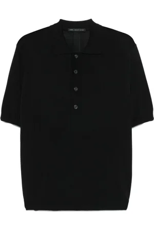 LOW BRAND Koszulki, Mężczyzna, Czarny, XL, Czarne T-shirty i Pola