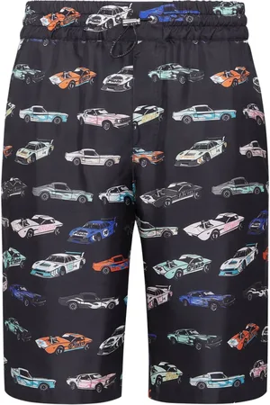 Philipp Plein Szorty, Mężczyzna, Czarny, 2XL, Bawełna, Stylowe szorty jeansowe