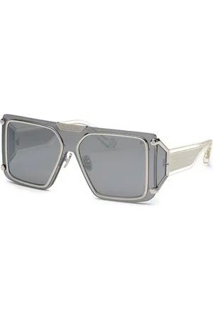 Philipp Plein Akcesoria, unisex, Szary, ONE SIZE, Okulary przeciwsłoneczne