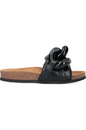 J.W.Anderson Buty, Kobieta, Czarny, 36 EU, Klapki z łańcuchem