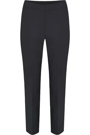 INWEAR Spodnie, Kobieta, Niebieski, XL, Bawełna, Podstawowe spodnie z elastycznym pasem
