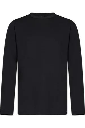 Tom Ford Koszulki, Mężczyzna, Czarny, S, Bawełna, T-shirt z mieszanki bawełny stretch