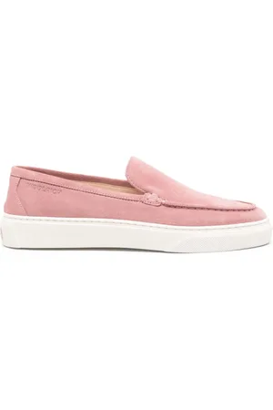 Woolrich Buty, Kobieta, Różowy, 37 EU, Zamsz, Wsuwane sneakersy ze skóry zamszowej