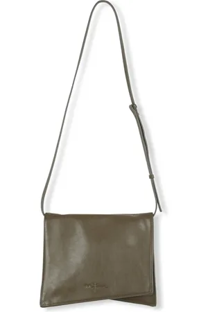 Cortana Torebki, Kobieta, Zielony, ONE SIZE, Skóra, Asymetryczna Torba Cross Body
