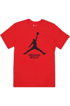 Jordan Koszulki, Mężczyzna, Czerwony, M, Bawełna, Koszulka Essential Tee Chibul University