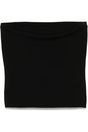 THE GARMENT Koszulki, Kobieta, Czarny, M, Stylowy Top bez ramiączek dla kobiet