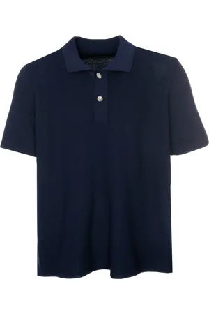 Jacquemus Koszulki, Mężczyzna, Niebieski, XL, Bawełna, Dzianinowa koszulka polo