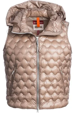 Parajumpers Kurtki, Kobieta, Beżowy, S, Maki Beżowe Kamizelki dla stylowych ubrań