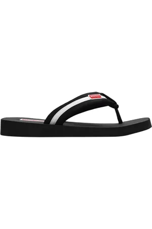 Kenzo Buty, Mężczyzna, Czarny, 41 EU, Klapki Slide z Logo