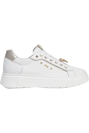 Nero Giardini Buty, Kobieta, Biały, 40 EU, Niskie Top Sneakers