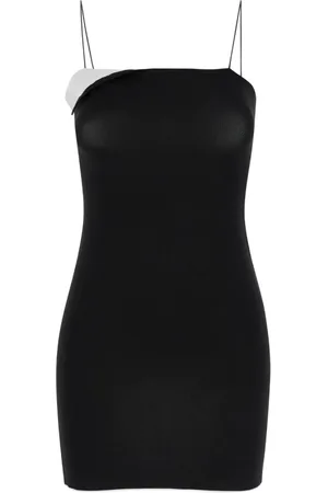 Jacquemus Sukienki, Kobieta, Czarny, S, Mini Sukienka