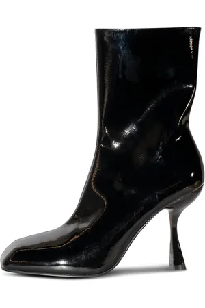 Jeffrey Campbell Buty, Kobieta, Czarny, 39 EU, Lakierowane Botki Stretch na Kostkę