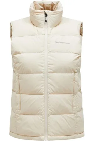 Peak Performance Kurtki, Kobieta, Beżowy, XS, Poliester, Explorer Frost Vest