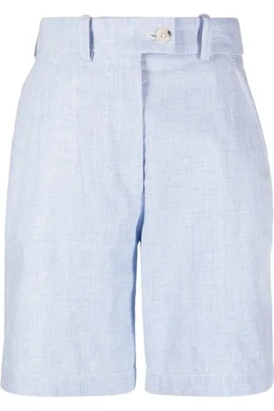 Kenzo Szorty, Kobieta, Niebieski, M, Nylon, Lniane Szorty Casualowe