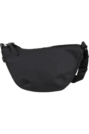 Rains Torebki, Mężczyzna, Czarny, ONE SIZE, Czarna Wodoodporna Torba na ramię