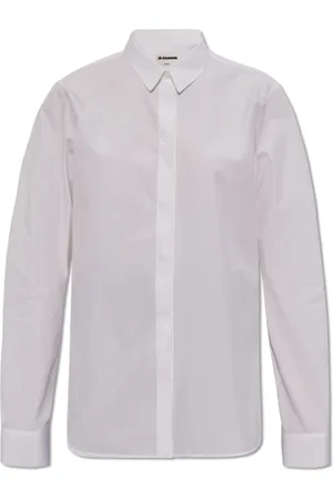 Jil Sander Bluzki, Kobieta, Biały, L, Bawełna, Bluzka Monday