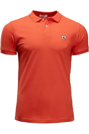 Jott Koszulki, Mężczyzna, Czerwony, L, Bawełna, Czerwona Koszulka Polo Ss 23Mpol 10-318