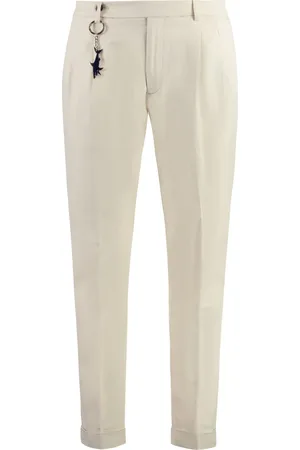 Paul & Shark Spodnie, Mężczyzna, Beżowy, L, Bawełna, Spodnie Slim-fit