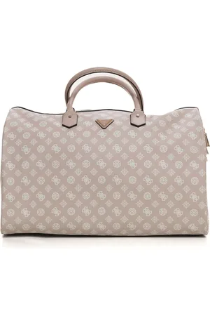 Guess Torebki, Kobieta, Beżowy, ONE SIZE, Stylowa torba podróżna z odpinanym paskiem