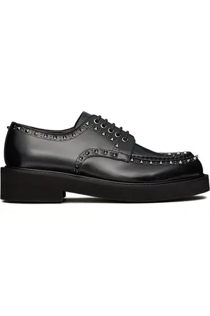 VALENTINO GARAVANI Buty, Mężczyzna, Czarny, 40 EU, Skóra, Eleganckie oksfordki Gentleglam