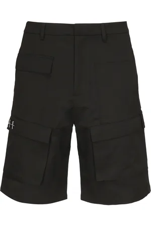 HELIOT EMIL Szorty, Mężczyzna, Czarny, M, Czarne Cargo Shorts
