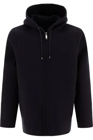 VALENTINO GARAVANI Bluzy, Mężczyzna, Niebieski, L, Wełna, Stylowa kurtka z unikalnym designem
