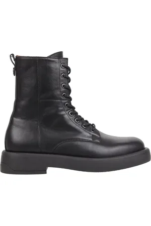 Tommy Hilfiger Buty, Mężczyzna, Czarny, 44 EU, Skóra, Modne Botki do Kostki