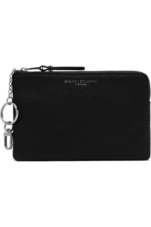 Gianni chiarini Akcesoria, Kobieta, Czarny, ONE SIZE, Stylowe Portfele i Etui na Karty