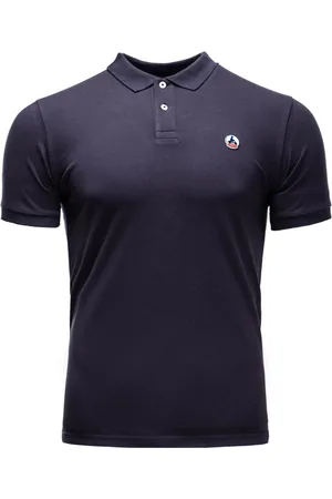 Jott Koszulki, Mężczyzna, Niebieski, L, Bawełna, Koszulka Polo Marbella